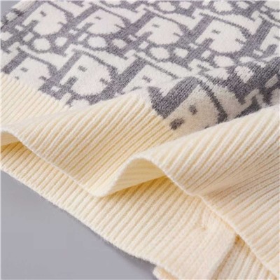 Женский повседневный простой и универсальный вязаный кардиган Dio*r