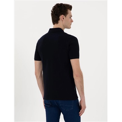 Lacivert Slim Fit Tişört