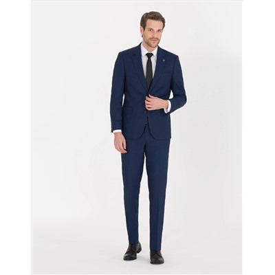 Lacivert Slim Fit Takım Elbise