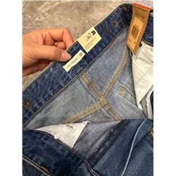 Классические женские прямые джинсы свободного кроя с высокой талией ЛЕВАЙ*С