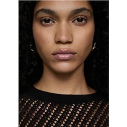 Jersey crochet manga corta