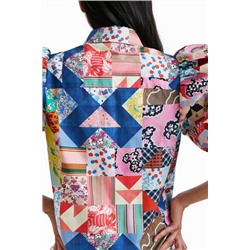 Camisa patchwork Johnson Hartig
