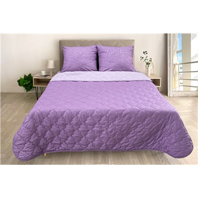 Комплект постельного белья с одеялом New Style КМ-026 сирень-лаванда