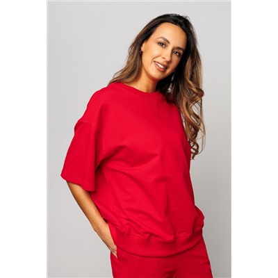 Костюм брючный с футболкой 403RED