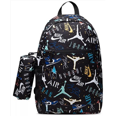 Jordan Kids Air School Backpack and Pencil Case, 2-Piece Set
