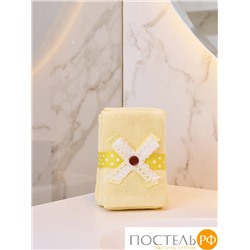 Полотенце Arya С Лентой 6 Pcs. Button Желтый