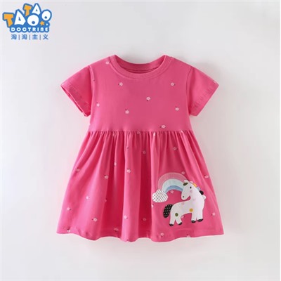 Хлопковое платье МАЛВЕ*Й (140-150)