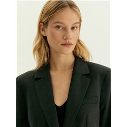 Однобортный жакет с разрезом на спине, ML758/spirit