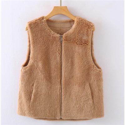 Женский простой и универсальный жилет