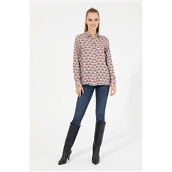 Kadın Taş Uzun Kollu Gömlek