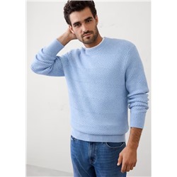 Zigzag Textured Sweater