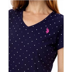 DOT V-NECK T-SHIRT
