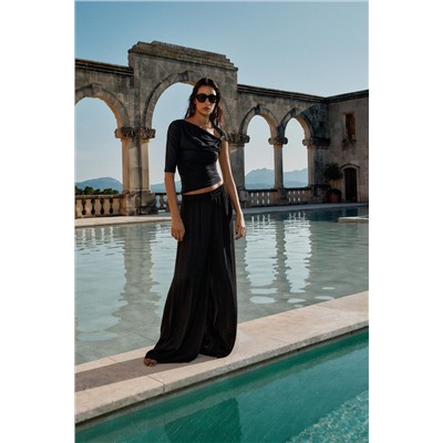 WIDE FLOWING TROUSERS