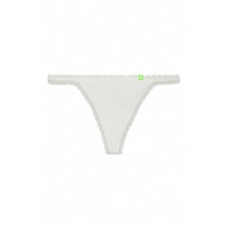 Tanga Seamless encaje blanca
