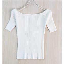 Трикотажная кофта с коротким рукавом Н*М