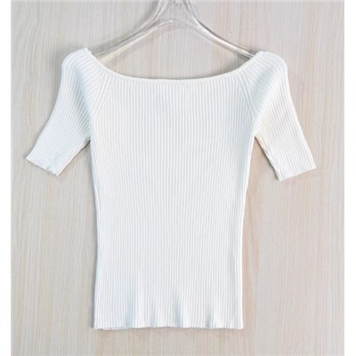 Трикотажная кофта с коротким рукавом Н*М