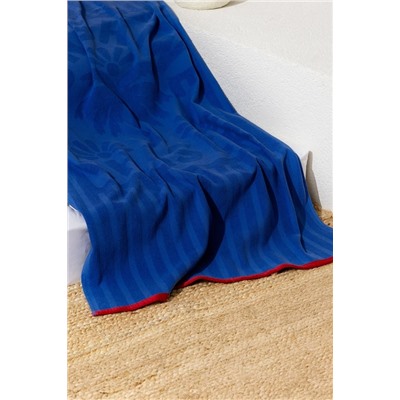 Fasseur %100 Pamuk Plaj Havlusu - Mavi - 70x150 cm