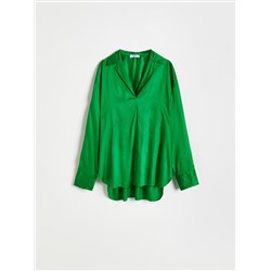 Bluse mit hohem Modalanteil