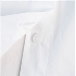Белая рубашка с нишевым дизайном  Рукава реглан КО*С