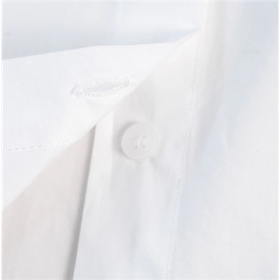 Белая рубашка с нишевым дизайном  Рукава реглан КО*С