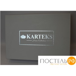 929/240.014 Комплект для спальни "KARTEKS" 5 предметов (КПБ р.евро(4пр.)+плед 220х240см), арт. ROMANTIС-014
