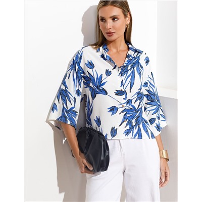 Блузка из вискозы с лиоцеллом