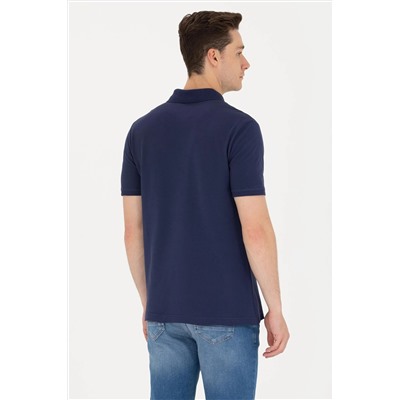 Erkek Lacivert Polo Yaka Tişört