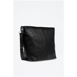 Bandolera de piel Apricale Negro