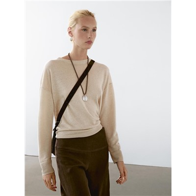 Jersey punto oversize 100% lino