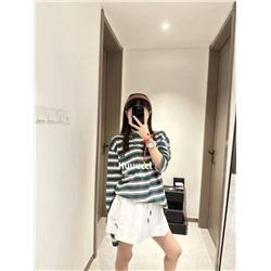 Симпатичный лонгслив Miu Mi*u 💚 Реплика 1:1