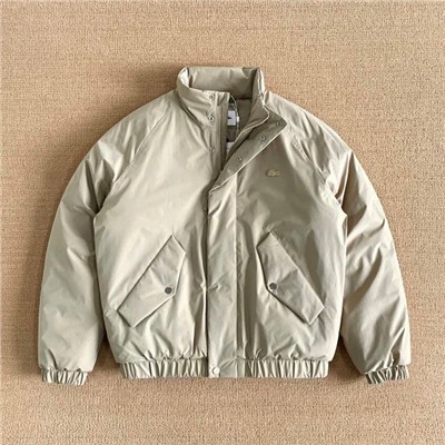 Утепленная мужская куртка бомбер  Lacost*e