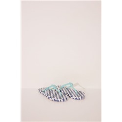 Chanclas print geométrico Snoopy