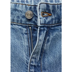 Jeans wide leg pinzas
