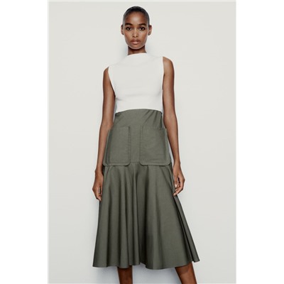 DRESS WITH MATCHING POCKETS