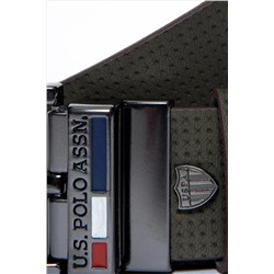 Erkek Çift Taraflı Haki Kemer