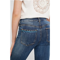 Pantalón vaquero skinny tobillero