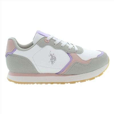 Sneakers Nobik - cuero - blanco y gris