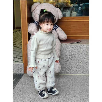 Брюки утепленные для девочек