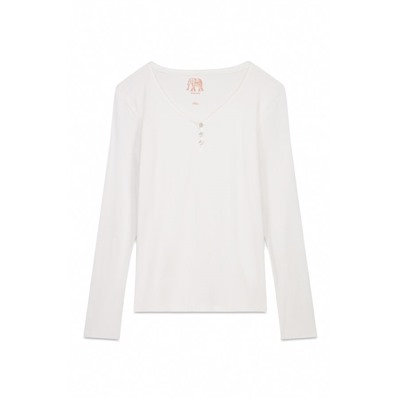 Camiseta panadera algodón blanco
