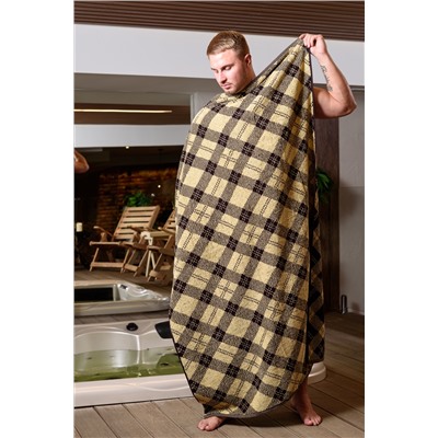 Полотенце махровое Шотландка