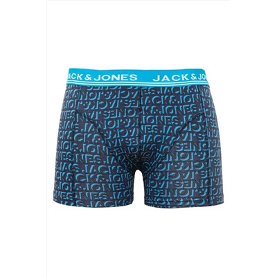 Jack & Jones Erkek Tekli Logo Desenli Boxer - Kyle