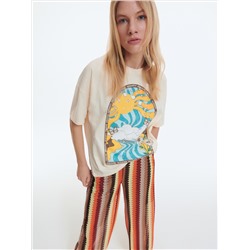 T-Shirt im Regular-Fit mit Druck