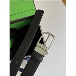 Мужской двухсторонний ремень в деловом стиле  Ermenegild*o Zegn*a