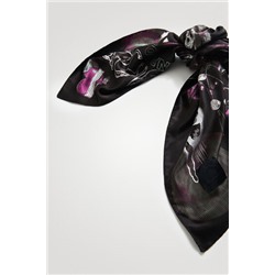 Foulard cuadrado estampado cósmico