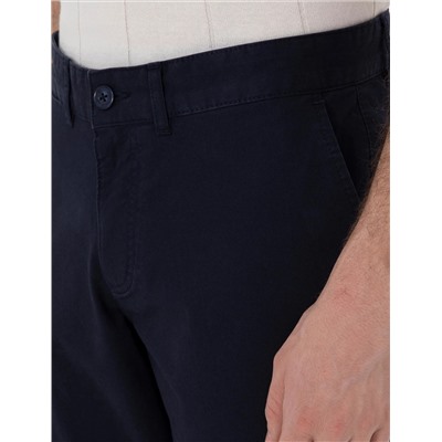 Lacivert Regular Fit Basic Kanvas Pantolon
