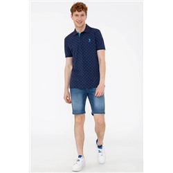 Erkek Lacivert Polo Yaka Tişört