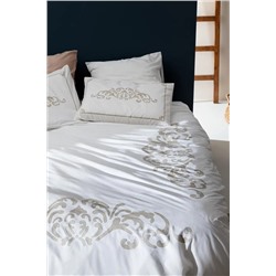 Brun King Size Nevresim Takımı - Bej
