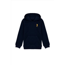 Erkek Çocuk Lacivert Kapüşonlu Sweatshirt