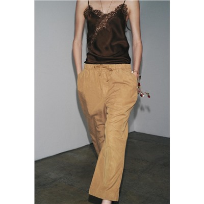 ZW COLLECTION WIDE LEG JOGGING TROUSERS