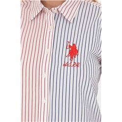 Kadın Kırmızı Uzun Kollu Gömlek